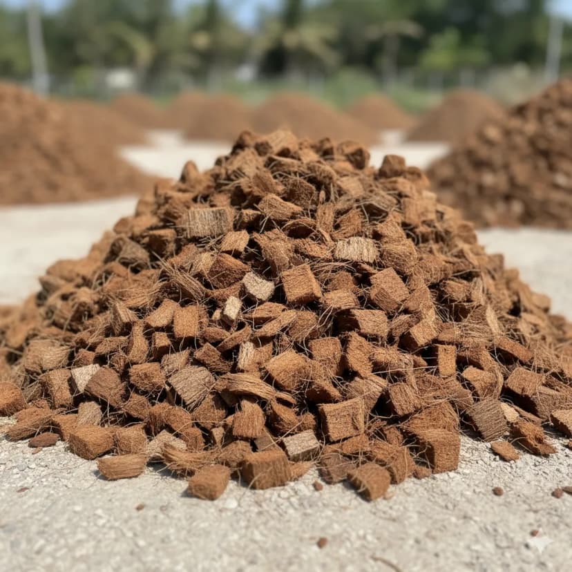 Coconut Husk Chips